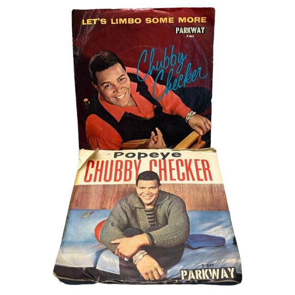 Chubby Checker 45 Lot of 3 Limbo Rock / Lets Limbo Some More / Back in the USSR - Picture 2 of 8